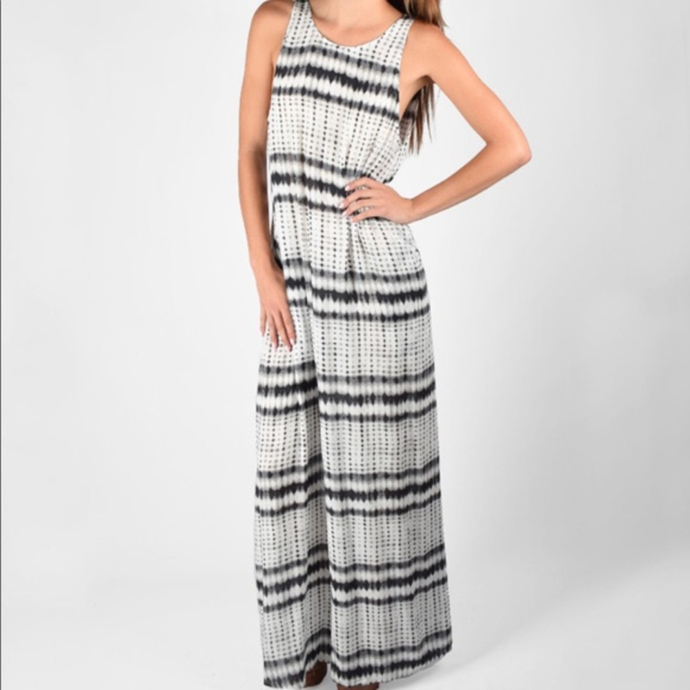 Flynn Skye Market Maxi in Black Stripe - M